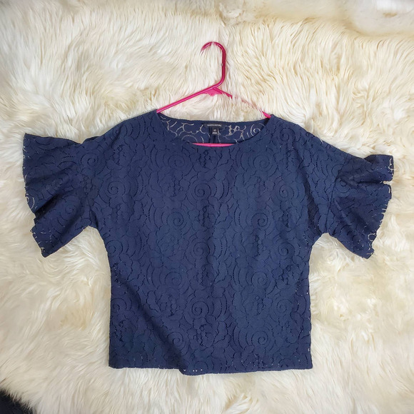 Banana Republic Floral Lace Blouse SALE - Picture 7 of 7